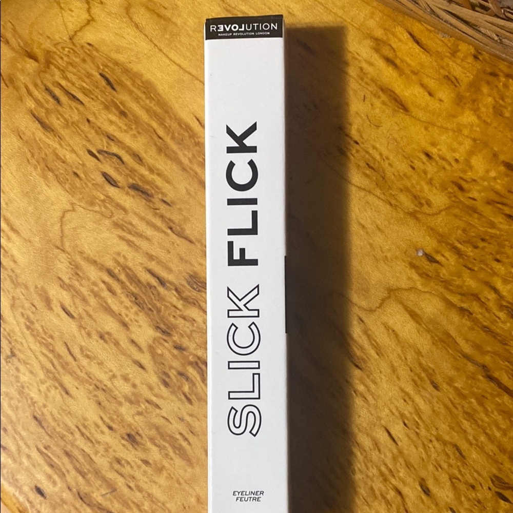 Revolution Slick Flick Eyeliner in White Box